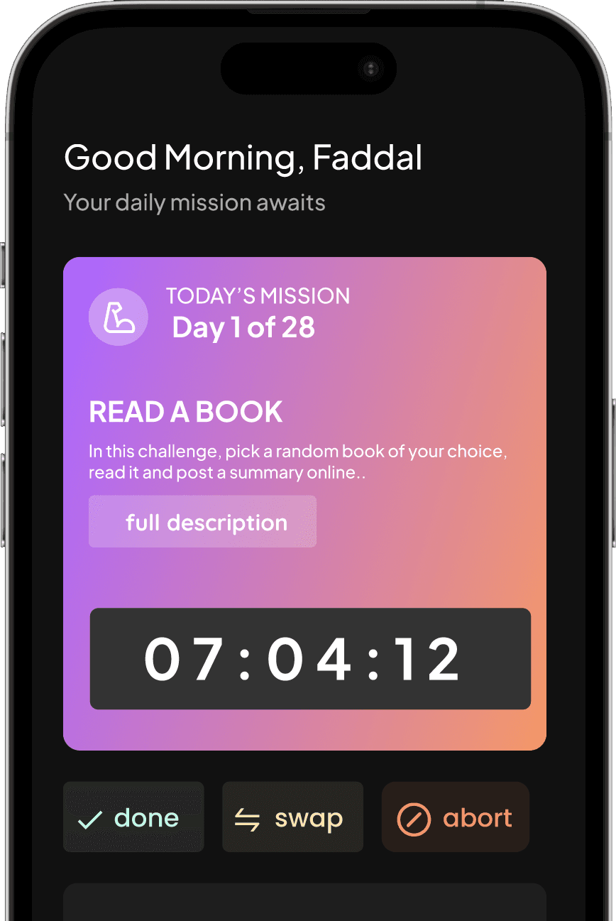 Check In Screenshot